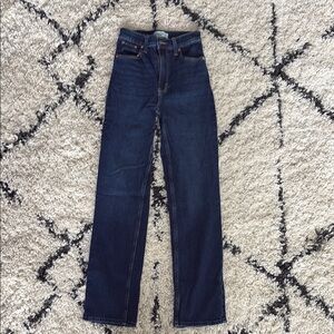 Abercrombie & Fitch The 90s Straight Ultra High Rise 24 / 00